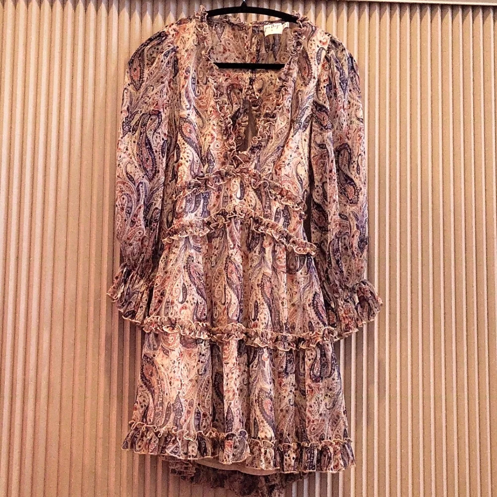 Princess Polly Paisley Ruffle Dress - Picture 3 of 4